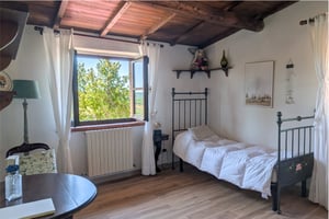 Camera Pezzata Inglese a Poggio al Coniglio in Toscana