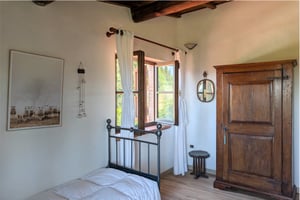 Camera Pezzata Inglese a Poggio al Coniglio in Toscana